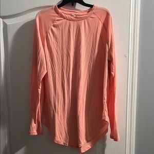 Peach Long Sleeve Top